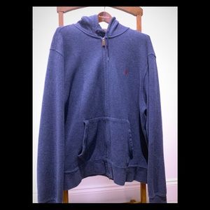 Polo Ralph Lauren - Zip Down Hooded Sweater